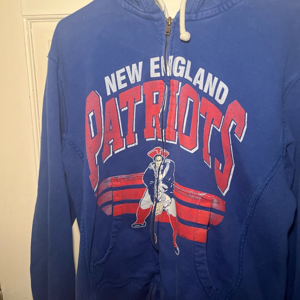 New England Patriots Blue Hoodie